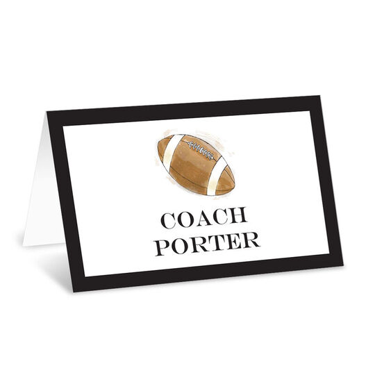 Football Folded Enclosure Cards